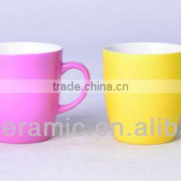 9oz New bone china coffee cup with Hexachrome colors