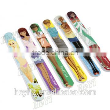 Hot Sell Double Sides EVA Sexy Girl Printed Nail File Strip For Nail Art