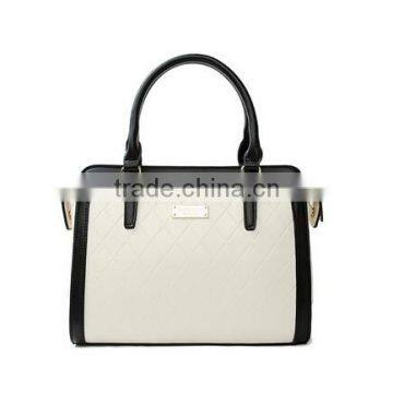 Guangzhou handbag factory wholesale lady PU handbag designer bags