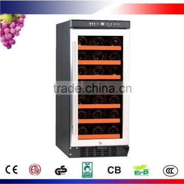 33 Bottles Compressor Built-in Decorative Wine Cooler JC-85B1EQ