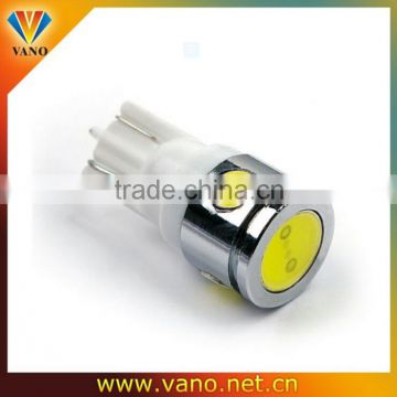 Top quality wedge Base W2.1x9.5D 4leds 12v 24v car led bulb