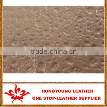 Shing Surface SEMI-PU Material With Small Dots Carven for Woman Shoes( Cuero Sintetico Para Calzado) photo-6