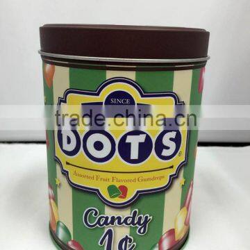 Wholesale Custom Round Tin Box With Lift off Lid photo-5
