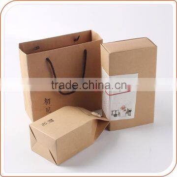 Junye custom recycledfolding kraft tea paper gift box