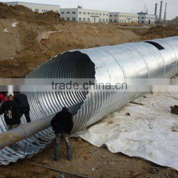 Corrugated Steel Culvert Pipe Forming Line 200*55mm photo-4