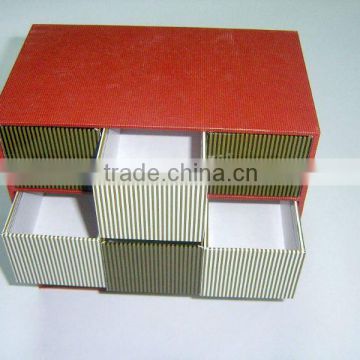 Drawer shape chipboard gift box