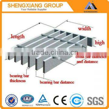 hot sale hot dip galvanized steel grating with TUV Rheinland Certificate