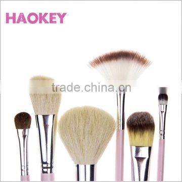 12pcs Aluminum Ferrule Wool Hair Cosmetic Woolen Brush Set photo-3