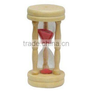 wooden sand timer