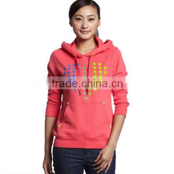 Warm girls plain long cut hoodies long ski hoodie selling to wal-mart