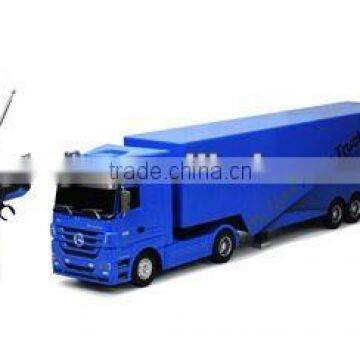 1:32 Mercedes-Benz car toys with License RC trailer battery toy rc truck