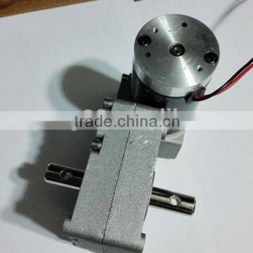 High Torque DC Motors 24V 150kg.cm Permanent Magnet DC Motor Electric Motors DC Worm Gear Motor SGW1269FGG For Winding Machines photo-5