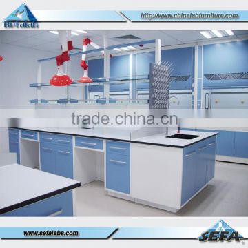 Floor Mounted Full Steel Laboratory Furniture Workbench for laboratory