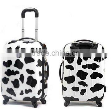 2012 new pure hard plastic suitcase