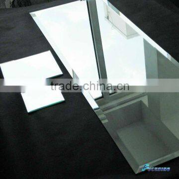 frameless beveled edge glass mirror