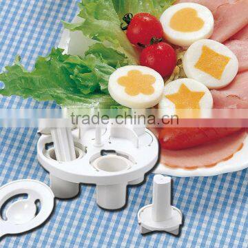 Arnest Japanese cookware kitchenware bento lunch making tools boiled egg sharper molds set 20007