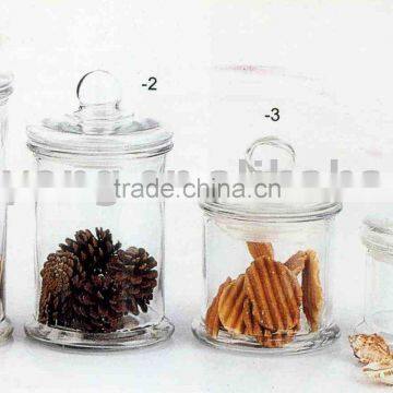 Glass jar