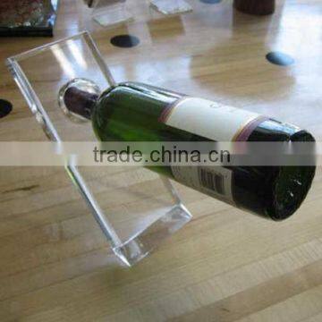 Fashion latest wrought iron wine bottle holder