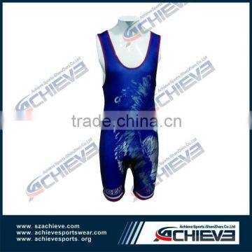 Wholesale Sublimation wrestling singlets for sale