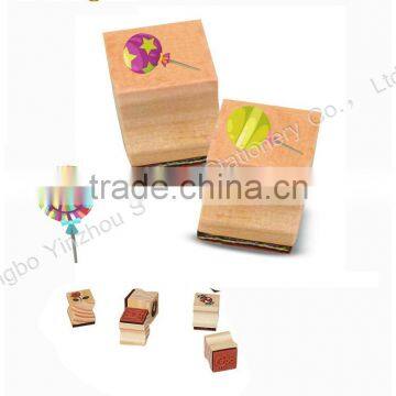 Minni Diy Toy Kids Wooden Stamp Set for Kids photo-4