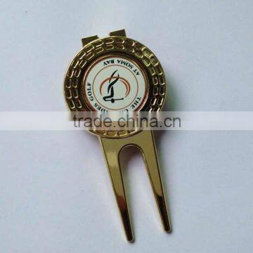 Top Products Hot Selling New 2016 bulk metal golf divot tool gold plated