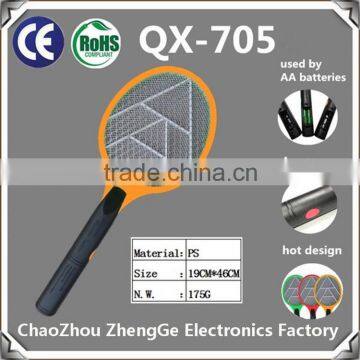 QX705D-1 Cheap Big Net Electric Mosquito Mosquito Killer Bat With 2 AA Batteries photo-6