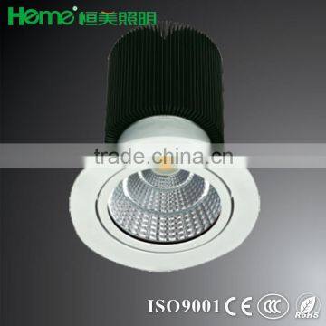 LED round COB 28W 2600lm LED ceiling recessed mount down light