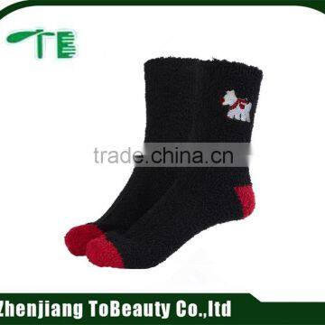 mans color custom oem wholesale black basketball sock / mens sports socks