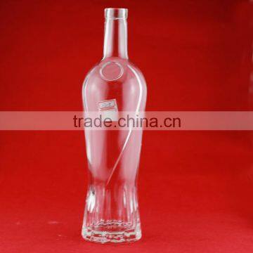 Low Cheap Glass Material Bottles Ice Wine Bottles 700ml Aluminum Metal Cap Bottles photo-3