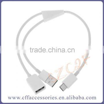 Type-C USB 3.0 3.1 Type C Female to Male OTG Data Adapter Cable Connector