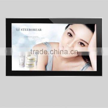 2016 new arrival 19 inch wall mount advertising LED player for garment field