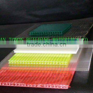 factory of twin-wall pc /polycarbonate hollow sheet