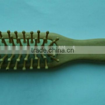 2014 hot selling natural curve hair wooden comb