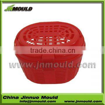 plastic basket mould with cover