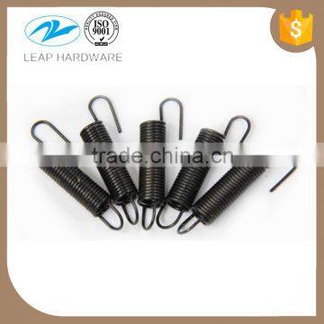 Zinc plated electrical spring extension spring with hooks