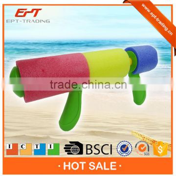 Summer foam water pump shooting gun toys for kids