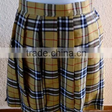 100% Ployester Pleated Women Summer Fashion Skirt