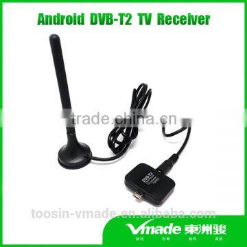 Portable DVB-T2 Pad TV Tuner usb T2 dongle fore phone or pad