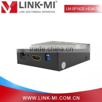 LINK-MI LM-SP142E-HD4K2K Audio Video HDMI TV Splitter 1x2 Support Ultra HD 4Kx2K(3840x2160@60Hz YUV 4:2:0) photo-2