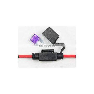 WATERPROOF 15A In-line Mini Blade Type Fuse Holder