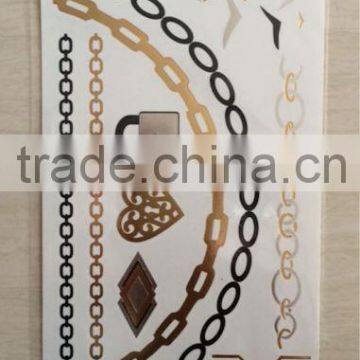 New Design Coming, Flash Metallic Tattoo