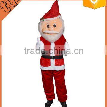 Best Quality Santa Claus Plush Costume For Adult with S/M/L/XL/XXL For Christmas