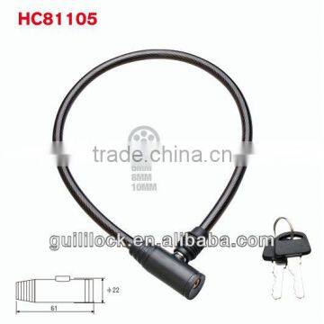 HC81105 small round steel cable key lock