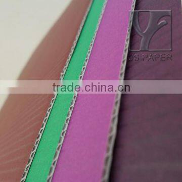 2/3layors E, F, B Flute color Corrugated Paper