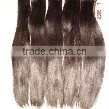 Hair Products/Remy Human Hair Weaving /weft Hair/100%Human Hair Weaving-Grade AAA 1B