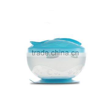 Stay Put Suction Baby Bowl Plate With Sucker Design for Children photo-2