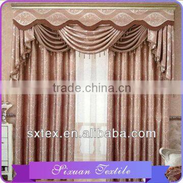 2015 Top quality Useful Flexible jacquard lace curtain