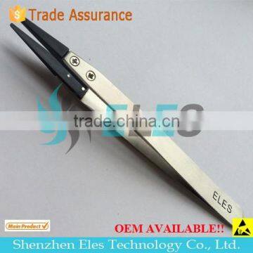 Anti Static Hand Tool ESD Tweezers for Electronic Products Use photo-4