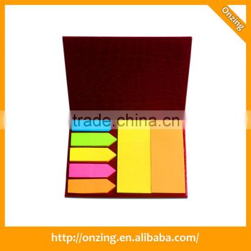 Onzing new personalized colored pocket sticky notes