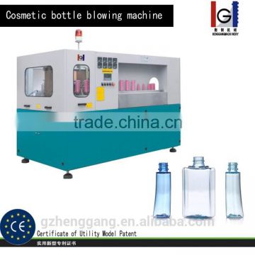 Blow moulding machine for chemical bottles